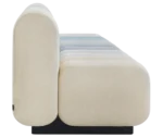 Blå Station BOB straight sofa shown in right-side view with modular segments and assorted upholstery.
