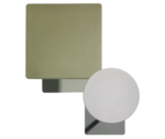 Top view of True Cremino tables with rounded and rectangular top.